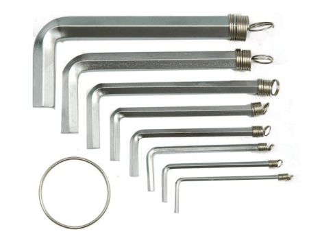 VOREL KLUCZE SZEŚCIOKĄTNE 1,5-10mm / hex / kpl. 10 szt.   56391