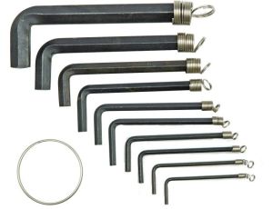 VOREL KLUCZE SZEŚCIOKĄTNE / HEX 1-10mm kpl. 10 szt.   56390