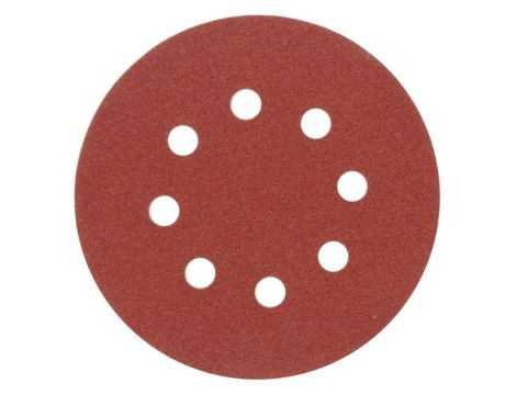 VOREL KRĄŻEK ŚCIERNY 125mm Z OTWORAMI kpl. 5szt  P-40 08574