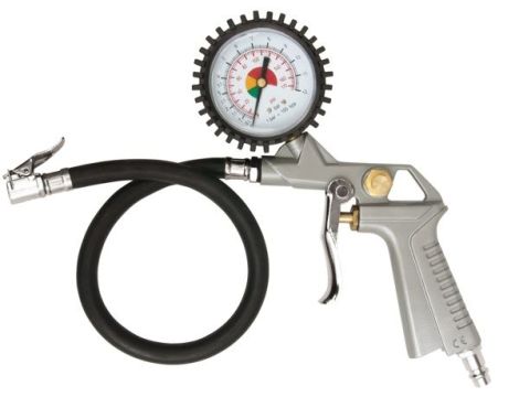 VOREL PISTOLET DO POMPOWANIA Z MANOMETREM  81650