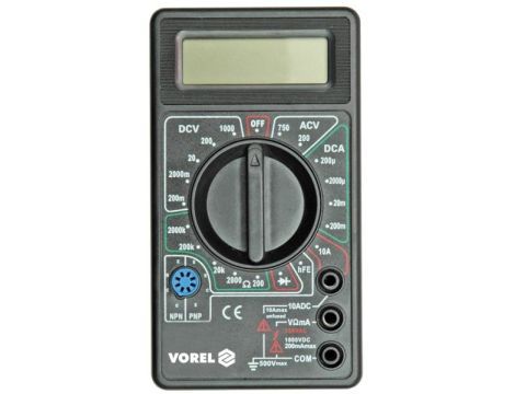 VOREL MIERNIK CYFROWY UNIWERSALNY  81780 - 6