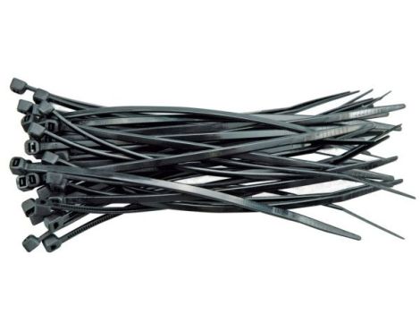 VOREL OPASKA PLASTIKOWA CZARNA 190 * 2,5 /100szt   73894