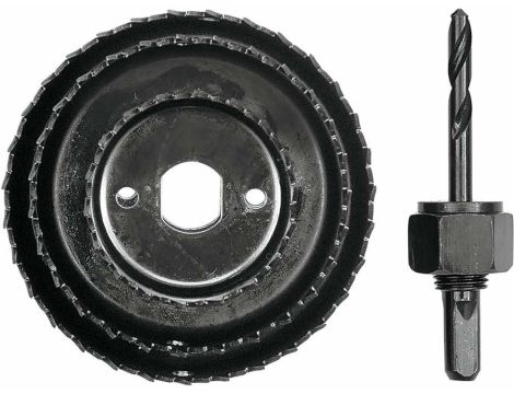 VOREL OTWORNICE DO DREWNA KOMPLET 4 elem. 51,76,89mm  22565