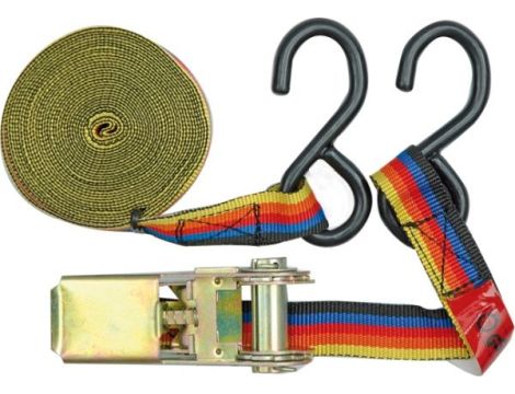 VOREL PAS BAGAŻOWY Z NAPINACZEM I HAKIEM 5m x 25mm   82351