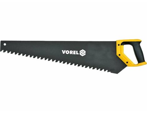VOREL PIŁA DO GAZOBETONU 600mm / 34 ZĘBÓW WIDIOWYCH, RĄCZKA PLASTIKOWA  28012