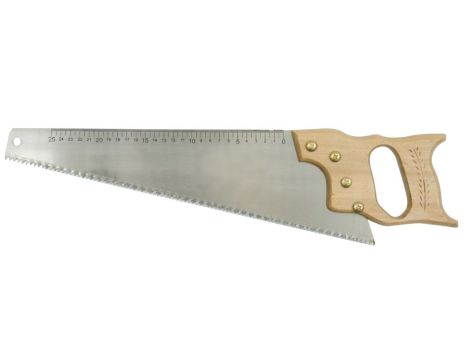 VOREL PIŁA DO DREWNA 450mm PŁATNICA, RĄCZKA DREWNIANA   28395