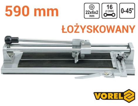 VOREL PRZYRZĄD DO CIĘCIA GLAZURY 600mm ŁOŻYSKOWANY 00610