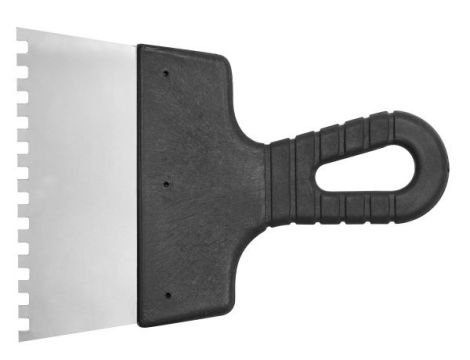 VOREL SZPACHLA ZĘBATA 150mm ZĄB 8x8mm