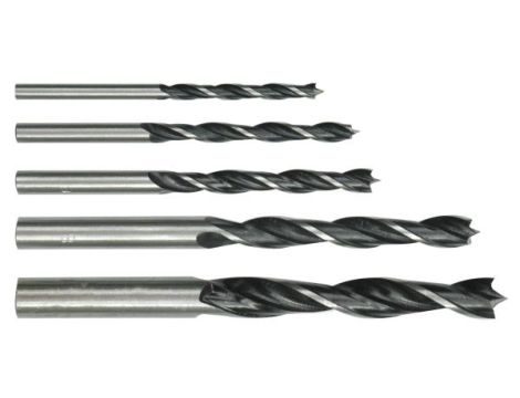 VOREL WIERTŁA DO DREWNA KPL. 5szt. 4 - 10mm  22350