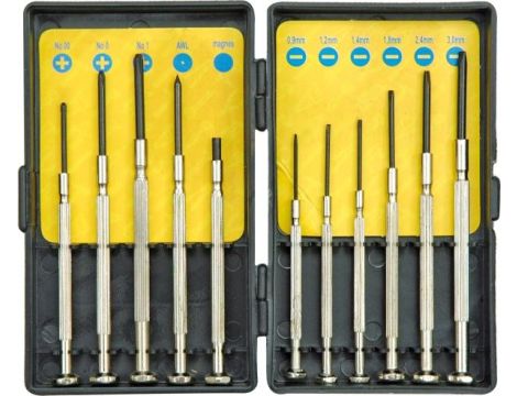 VOREL WKRĘTAKI PRECYZYJNE kpl. 11szt.   64330