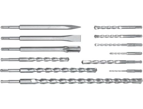 VOREL ZESTAW SDS PLUS 12elem. WIERTŁA + DŁUTA