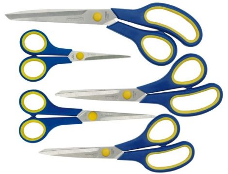 VOREL NOŻYCZKI KOMPLET 5szt.   76314