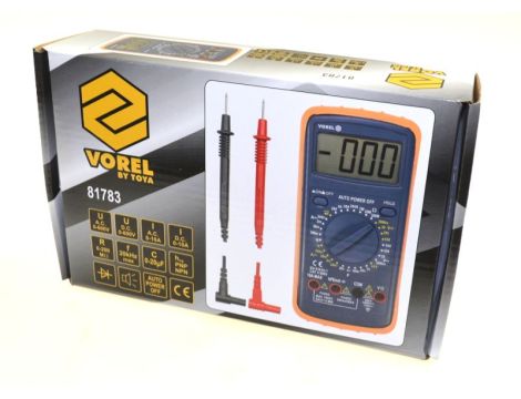 VOREL MIERNIK CYFROWY UNIWERSALNY  81783 - 6