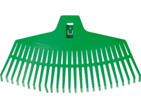 FLO GRABIE WACHLARZOWE PLASTIKOWE DO LIŚCI 25 ZĘBÓW   35786