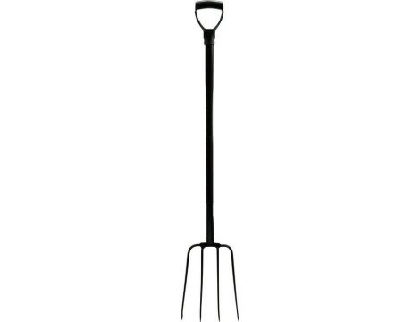FLO WIDŁY GOSPODARCZE 4 ZĘBY, TRZON METALOWY   35813