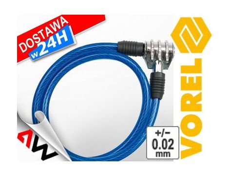 VOREL ZAPIĘCIE ROWEROWE  fi  8 x 65cm SZYFR  77831