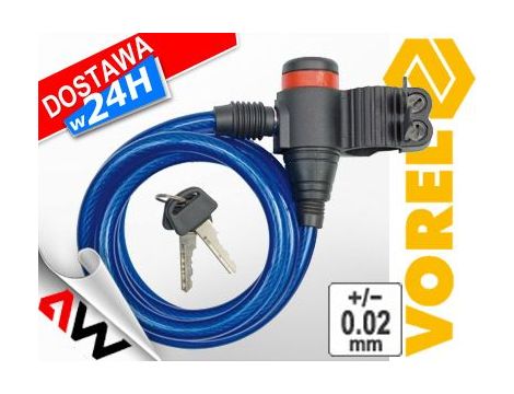 VOREL ZAPIĘCIE ROWEROWE fi 10 x 120cm  77834