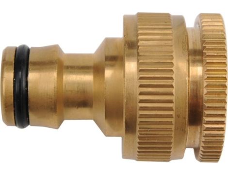 FLO PRZYŁĄCZE NA KRAN MOSIĘŻNE  1/2 - 3/4"