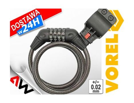 VOREL ZAPIĘCIE ROWEROWE fi 10 x 120cm SZYFR   77845 - 2