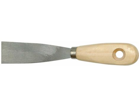 VOREL SZPACHLA Z DREWNIANĄ RĄCZKĄ  30mm 06030