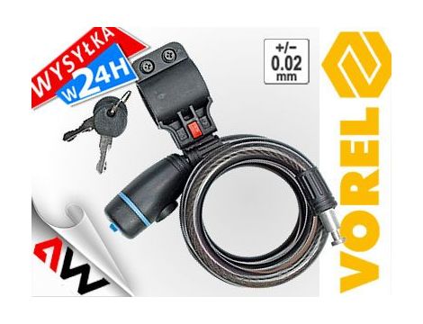 VOREL ZAPIĘCIE ROWEROWE fi 12 x 180cm  77840 - 2