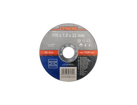 STHOR TARCZA DO CIĘCIA METALU 115 x 1,0mm  08170