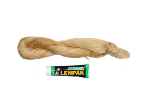 HYDRAULICZNY ZESTAW NAPRAWCZY PASTA LENPAK 65g + PAKUŁY LNIANE 100g