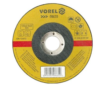 VOREL TARCZA DO CIĘCIA METALU 230 x 1,6 x 22,2mm  08639
