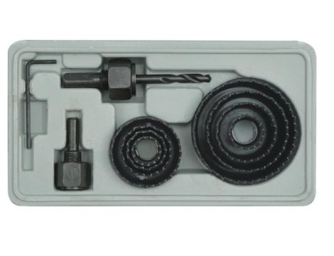 VOREL OTWORNICE DO DREWNA KOMPLET 8 elem. 19-64mm  22570