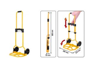 VOREL WÓZEK MAGAZYNOWY SKŁADANY  60kg   78660