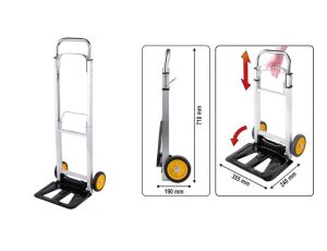 VOREL WÓZEK MAGAZYNOWY SKŁADANY 90KG   78661