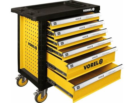 VOREL WÓZEK WARSZTATOWY 6 - SZUFLAD   58539