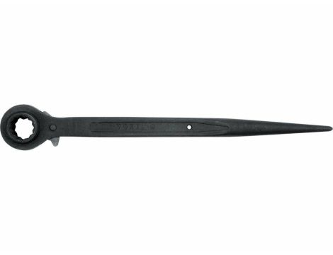 VOREL KLUCZ NASADKOWY DWUSTRONNY Z GRZECHOTKĄ 19x22MM DO RUSZTOWAŃ   52936