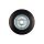 VOREL KOŁO ŁOŻYSKOWANE CZARNA GUMA 75MM   87451