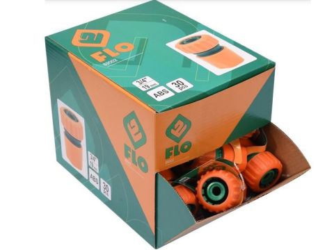 FLO SZYBKOZŁĄCZE DO WĘŻA OGRODOWEGO  3/4"   BOX-30szt.