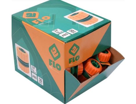 FLO ŁĄCZNIK WĘŻA 3/4"   BOX - 30szt.   89008