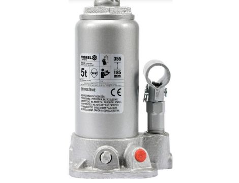 VOREL DŹWIGNIK TŁOKOWY HYDRAULICZNY 5T 185-355mm  80032