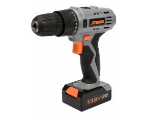 STHOR WIERTARKO-WKRĘTARKA 10,8V 1 x 1,3Ah Li-Ion 1 BIEG, 700 obr/min, 10mm   78981