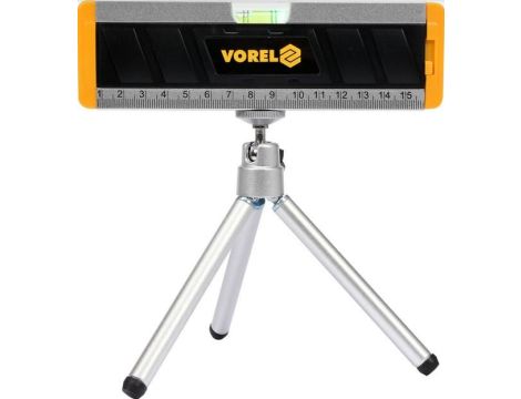 VOREL POZIOMNICA LASEROWA MINI ZE STATYWEM 170mm  17560