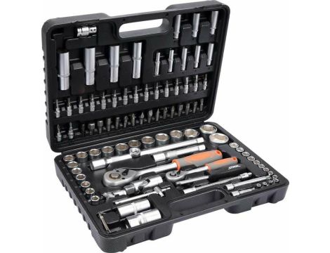 STHOR ZESTAW KLUCZY   94 ELEMENTÓW 1/2", 1/4    58687