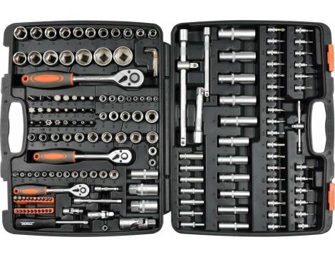 STHOR ZESTAW KLUCZY  173el  1/2"/3/8"/1/4"    58688 - 2