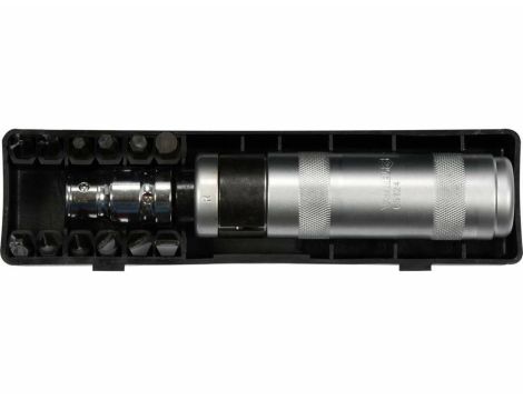 VOREL WKRĘTAK UDAROWY CHROM + 14 KOŃCÓWEK   65124