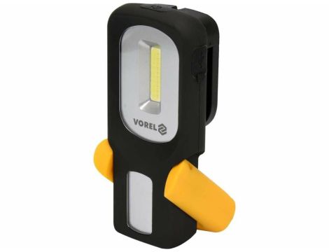 VOREL LAMPA WARSZTATOWA COB LED 3 W AKUMULATOROWA