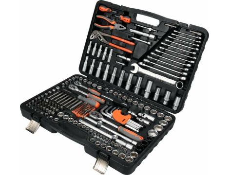 STHOR ZESTAW KLUCZY 225el 1/2"/3/8"/1/4"