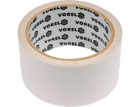 VOREL TAŚMA DWUSTRONNA NA FOLII PP  50mm x 5m