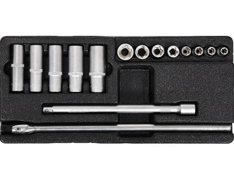 STHOR WÓZEK WARSZTATOWY 6-SZUFLAD + 302szt. 12 WKŁADEK - 9