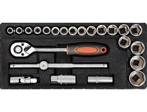 STHOR WÓZEK WARSZTATOWY 6-SZUFLAD + 302szt. 12 WKŁADEK - 14