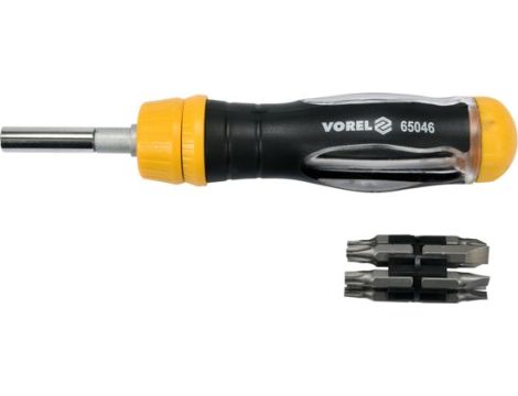 VOREL WKRĘTAK Z TELESKOPOWYM CHWYTAKIEM MAGNETYCZNYM 13el.