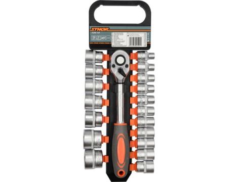 STHOR ZESTAW KLUCZY   1/2"  19el - 2