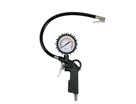 VOREL PISTOLET DO POMPOWANIA Z MANOMETREM